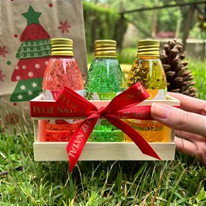 Kit 3 Mini Geleias de Banho