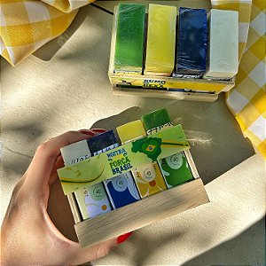 Kit 4 sabonetes 100g - Especial Copa do Mundo