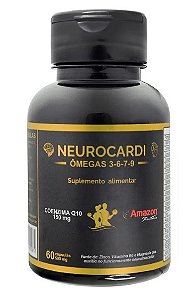 Coenzima Q10 150mg EPA e DHA - Neurocardi - Amazon Struthio 60 cps