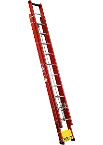 Escada extensível de fibra de vidro