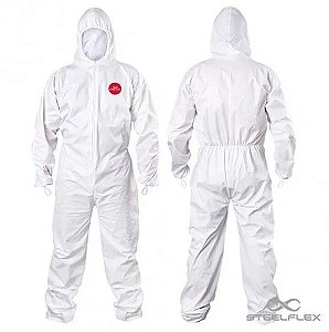 MACACÃO DE SEGURANÇA DESCARTÁVEL - TYVEK