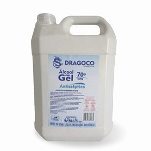 Álcool em gel 5 litros