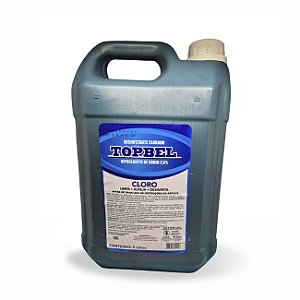 Cloro / hipoclorito de sódio 2,5% - 5 litros