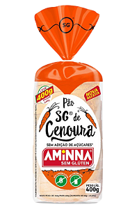 Pão SG Cenoura - 400g