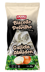 Biscoito de Polvilho Cebola e Salsa - 90g