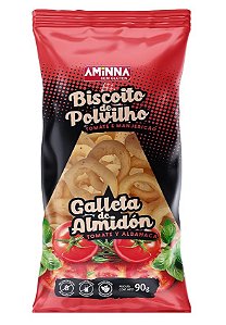 Biscoito de Polvilho Tomate e Manjericão - 90g