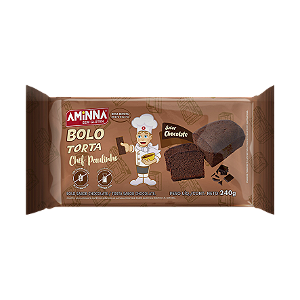 Bolo do Chef Paulinho sabor Chocolate - 240g