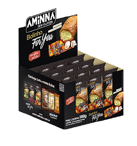 Bolinho For You Abóbora com Coco - 35g Cx Com 16 unidades