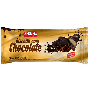 Biscoito com Chocolate - 100g