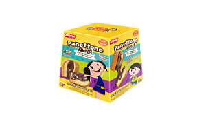PANETTONE RECHEADO COM CREME DE AVELÃ - 80g