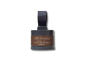 Maquiagem Capilar Castanho Escuro Hair Makeup Nádia Tambasco