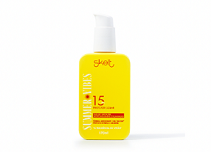 Protetor Solar Bronzeador Summer Vibes FPS15 170 ML - Skelt