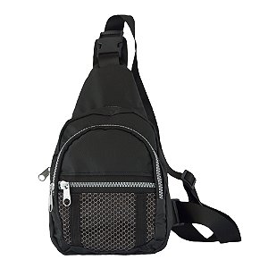Mochila Peitoral ZEUS - Preta Tratorada