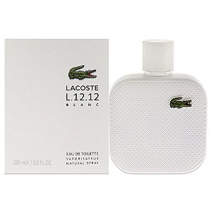 Lacoste L1212 Blanc Eau De Toilette Masculino 100 ml