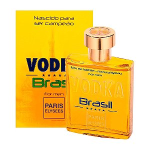 Vodka Brasil De Paris Elysees Eau De Toilette Masculino 100 ml
