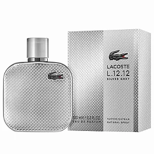 Lacoste L.12.12 Silver Grey Eau De Parfum Masculino 100ml