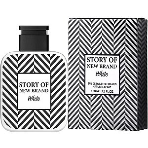 Story Of New Brand White New Brand Eau De Toilette Masculino