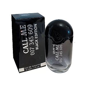 Yes Call Me Black Real Time Eau De Toilette Masculino