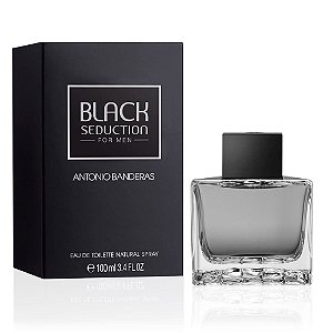Seduction In Black Eau De Toilette Masculino by Antonio Banderas