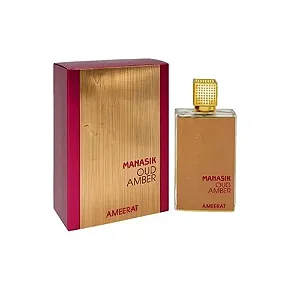 Oud Amber Ameerat Manasik Eau De Parfum Unissex 100 ml