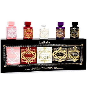 Kit Lattafa Badee Al Oud Eau De Parfum 5 x 5 ml
