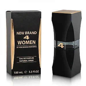Perfume New Brand 4 Woman Eau De Parfum Feminino 100 ml
