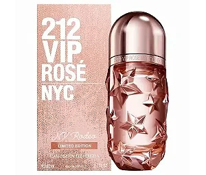 Perfume 212 VIP Rosé Rodeo Carolina Herrera Eau De Parfum Feminino 100 ml