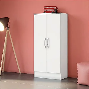 Roupeiro Multiuso Briz 02 Portas Branco - Henn