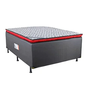 Cama Box Casal Pillow Top - Luxo, Conforto e Durabilidade Incomparáveis