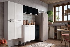 Cozinha Completa Bertolini Dona Maria 4 Peças Branco – Modernidade e Funcionalidade em um Só Lugar