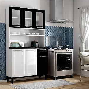 Kit Cozinha Aço Bertolini Múltipla 6 Portas e 1 Gaveta – Elegância, Praticidade e Durabilidade!