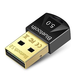 Adaptador Bluetooth para PC, receptor de dongle Bluetooth 5.0 para transferência sem fio para laptop, suporta Windows 10