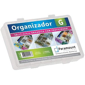 Box Organizador G, Incolor, Paramount