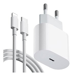 Carregador PD Turbo USB-C Para iPhone 12, 13 e 14