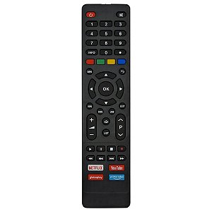Controle Remoto Smart Tv Philco 4k Tecla Netflix Prime Vídeo