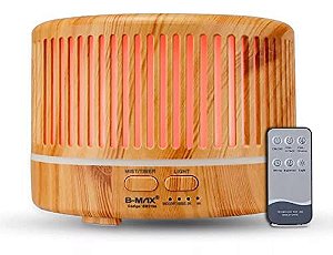 Difusor Aromatizador de Ambientes Ultrassônico Com LED 7 Cores - Capacidade de 700ML