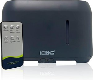 Umidificador De Ar e Aromatizador Simulador De Chamas Difusor De Ambiente Ultrassonico 240ml Com Controle Remoto Umidifi