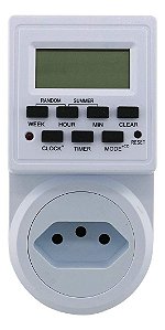 Timer Digital E Temporizador Tomada Bivolt - 10a