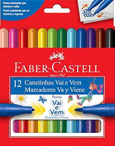 Canetinhas Vai e Vem Faber Castell - 150112VVZF
