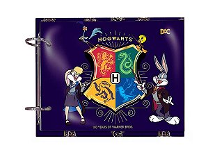 Caderno Argolado Mini Com Fichas Warner - Dac 4464