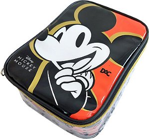 Estojo Baú Grande Disney Mickey em PVC Cristal - Dac 4196