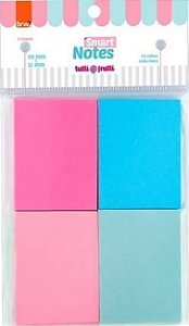 Bloco de Anotações Smart Notes Tutti-Frutti c/4 | BRW BA3890