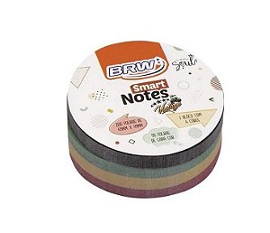 Bloco Smart Notes Vintage Soul 45x45mm. 200 Folhas -  BRW BA4503