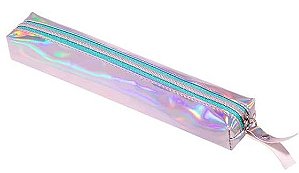 Estojo Holográfico Mini Verde Água brw ET0242