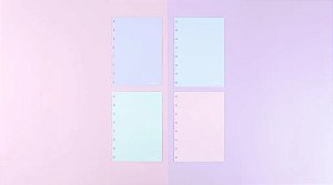 Refil Candy Colors Linhas Brancas Caderno Inteligente CIRG4034
