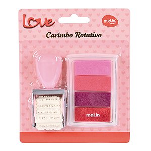 Carimbo Rotativo Love Molin Ref: 23210