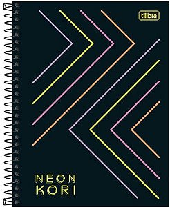 Caderno 1X1 Colegial Neon  80 Folhas-Tilibra 310255