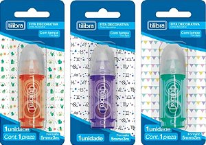 FITA DECORATIVA ACB 5MMX3M TILIBRA 314285