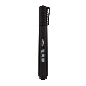 MARCADOR PERMANENTE PRETO COM PONTA CHANFRADA - CAIXA C/ 12UN - BRW CA4002