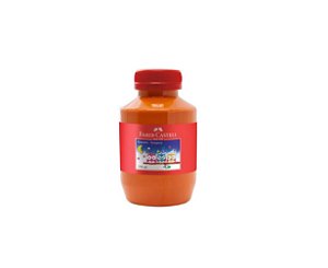 TINTA GUACHE  LARANJA 250ML FABER CASTELL - GUA/250LA